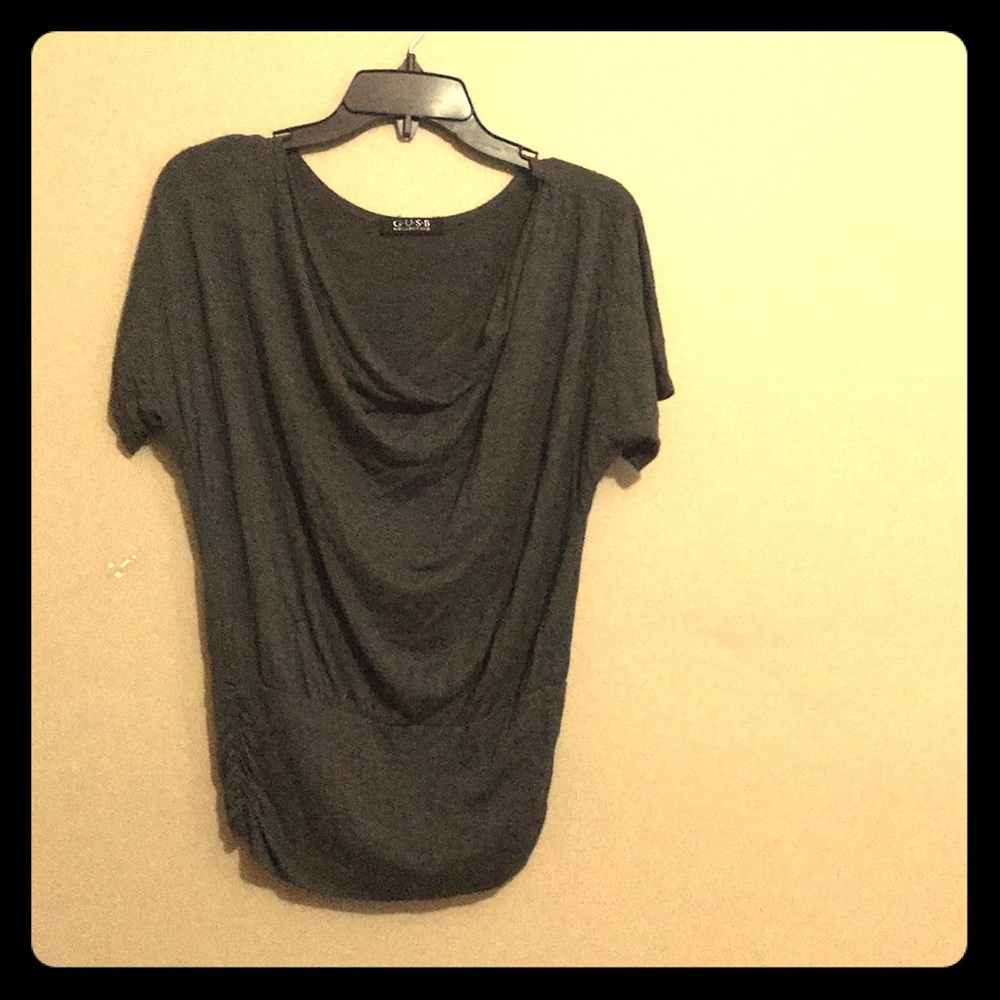 Gray loose fit shirt